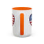 4th of July Mug - Heart American Flag
