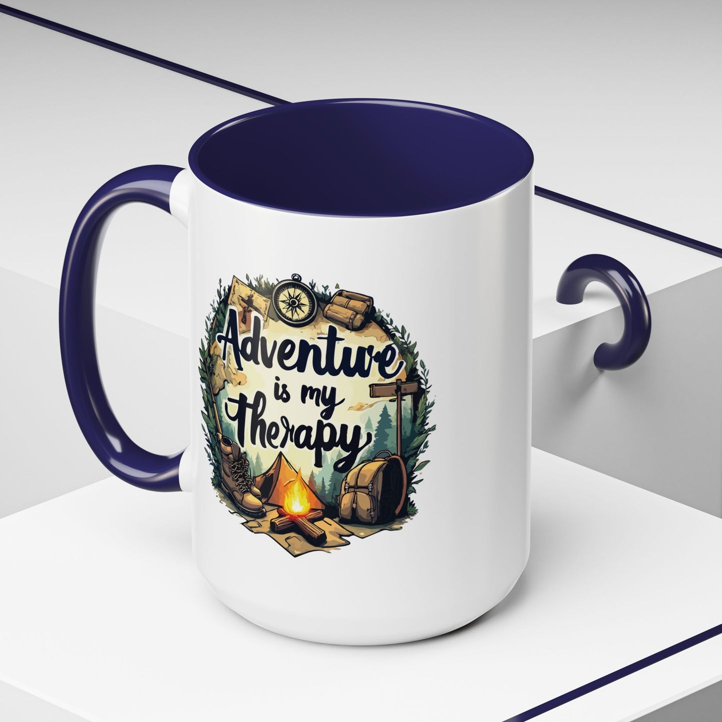 Adventure Mug - Adventure Is My Therapy