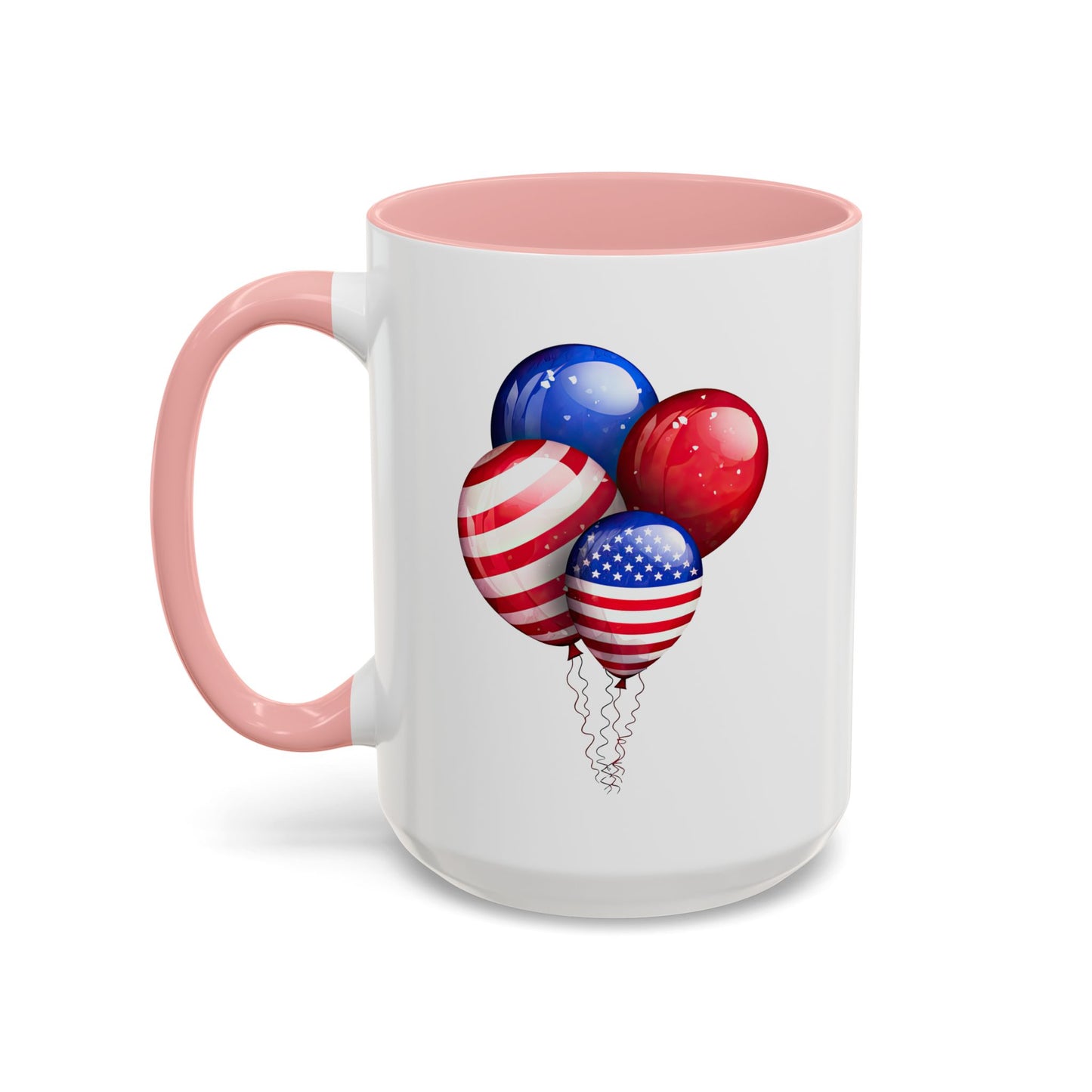 4th of July Mug - American Balloons