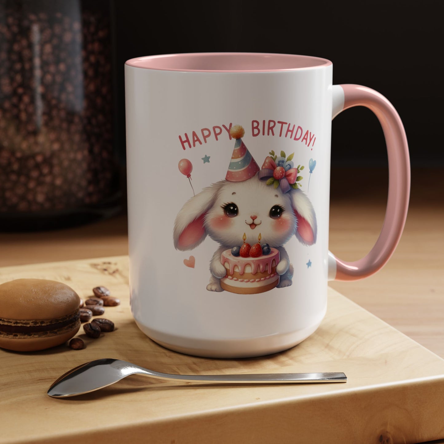 Birthday Mug - Happy Birthday Bunny 2