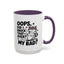 Animal Mug - Oops, Did I Knock That Over