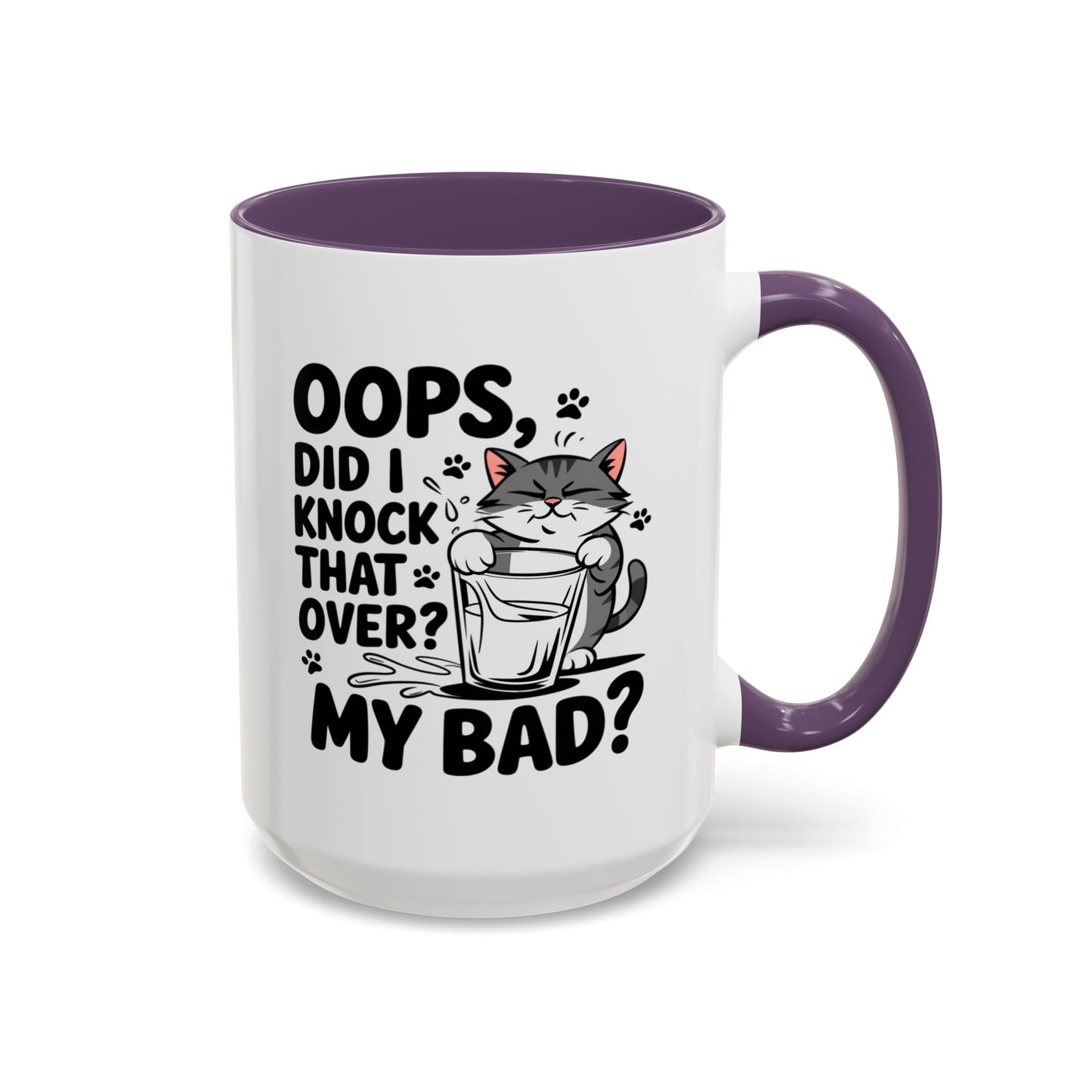 Animal Mug - Oops, Did I Knock That Over