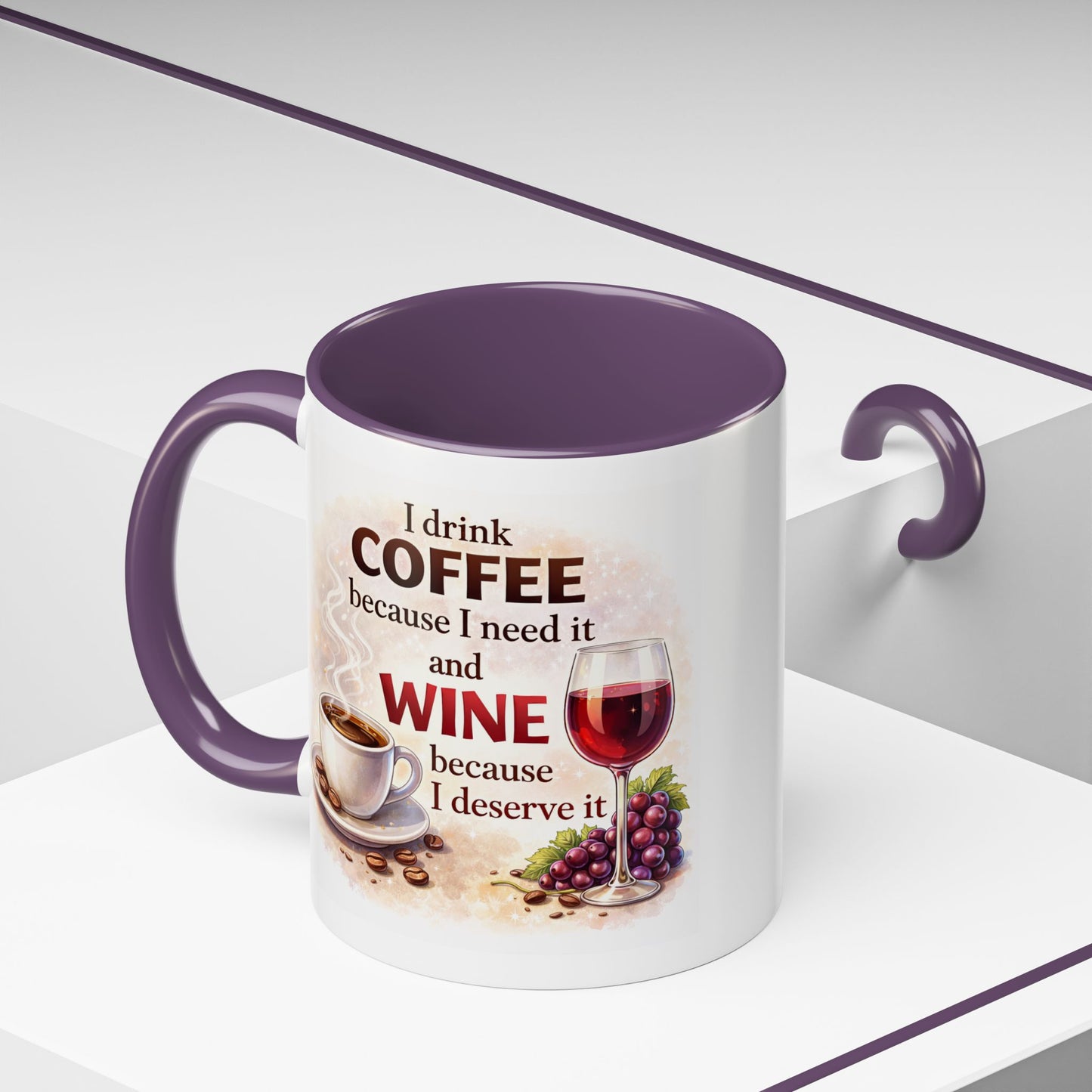 Humor Mug - I Drink Coffee Because I Need It