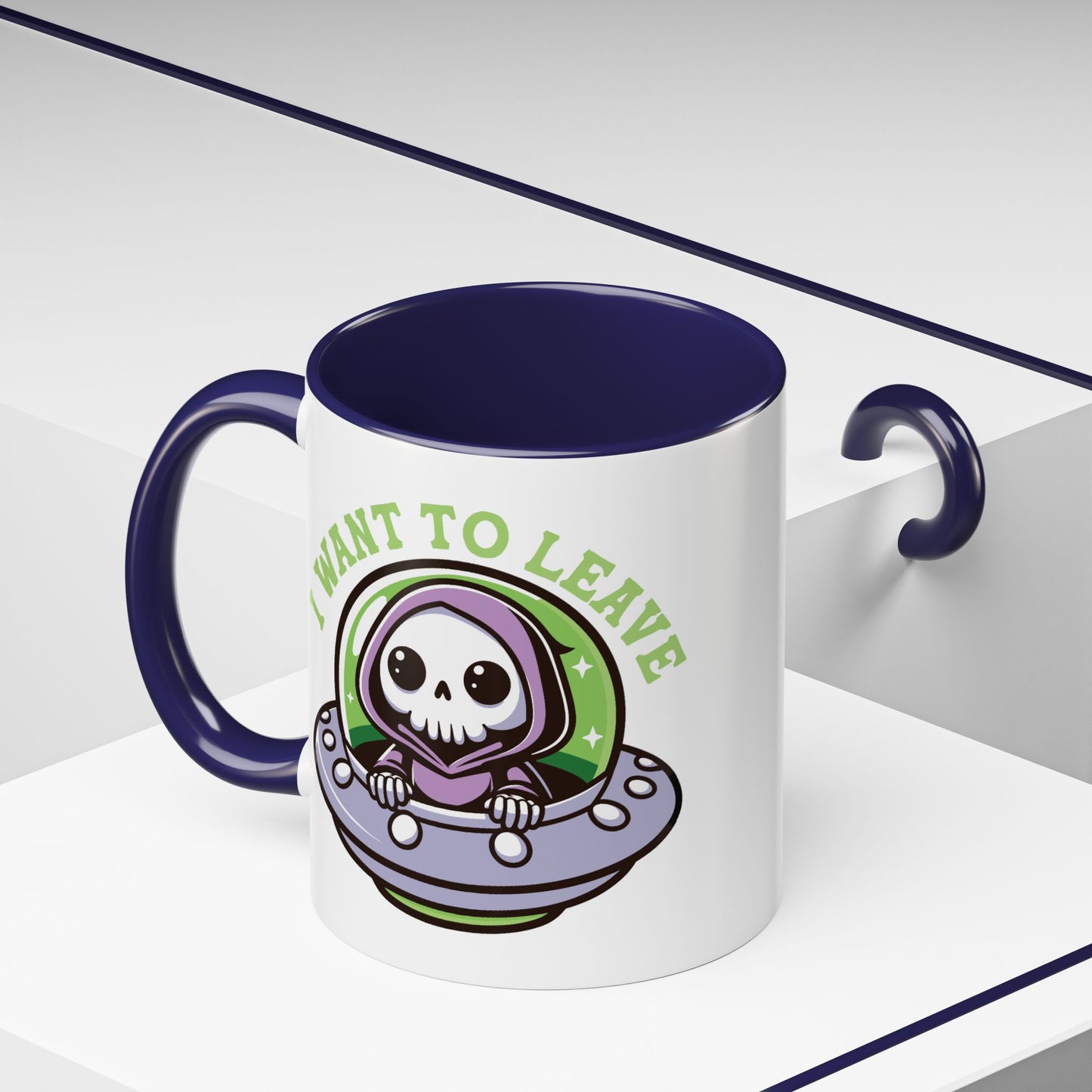 Alien Mug - I Want To Leave