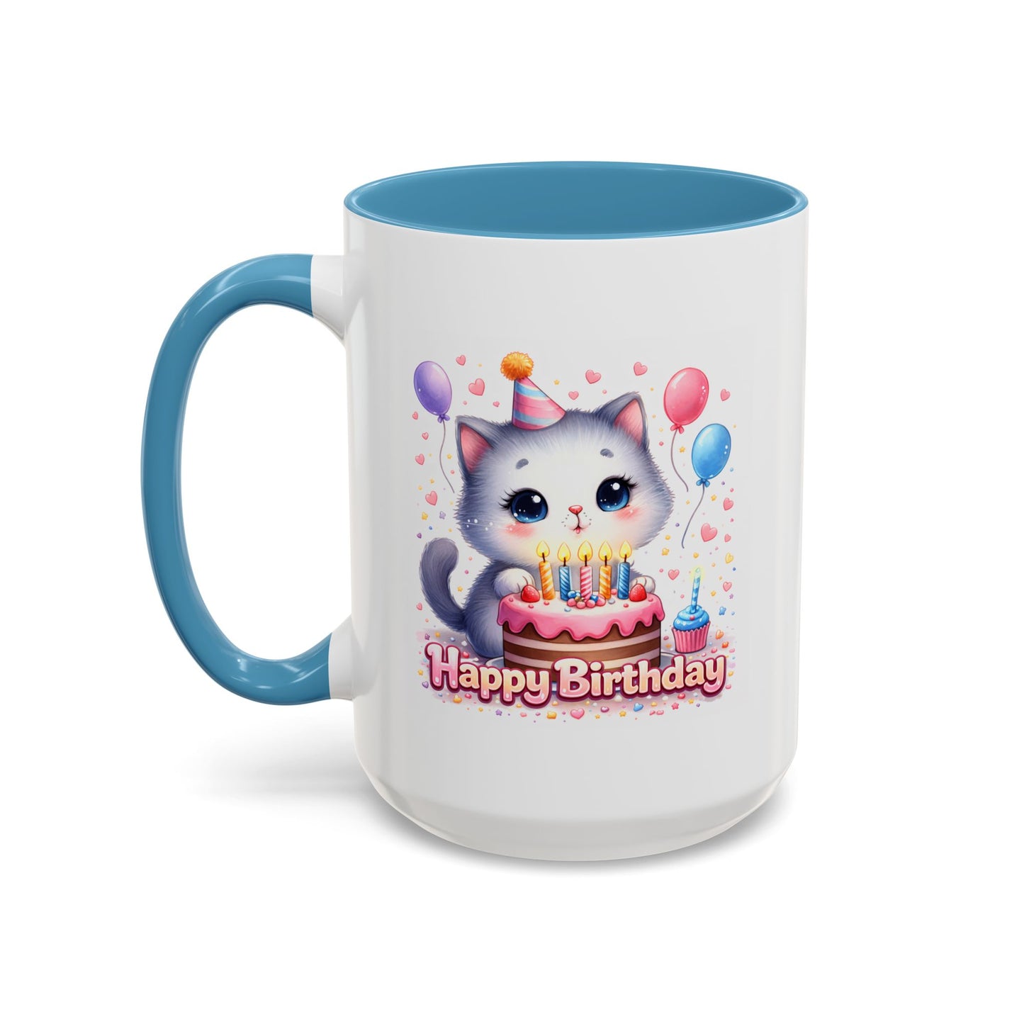 Birthday Mug - Birthday Kitty