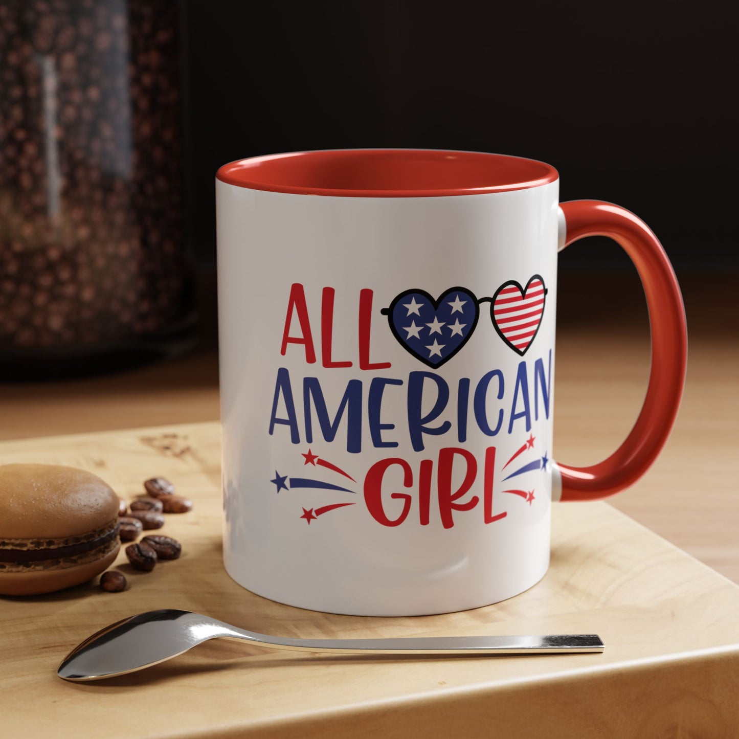 4th of July Mug - All American Girl