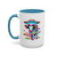 Alien Mug - Multicoloured Cow