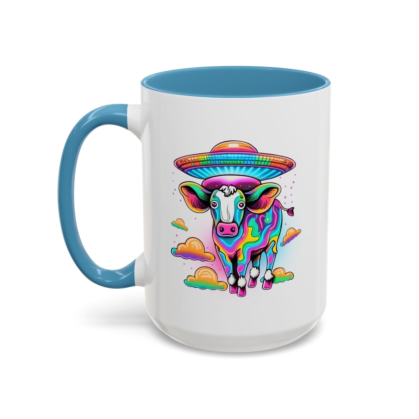 Alien Mug - Multicoloured Cow