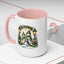 Christmas Mug - Green Snowman Family