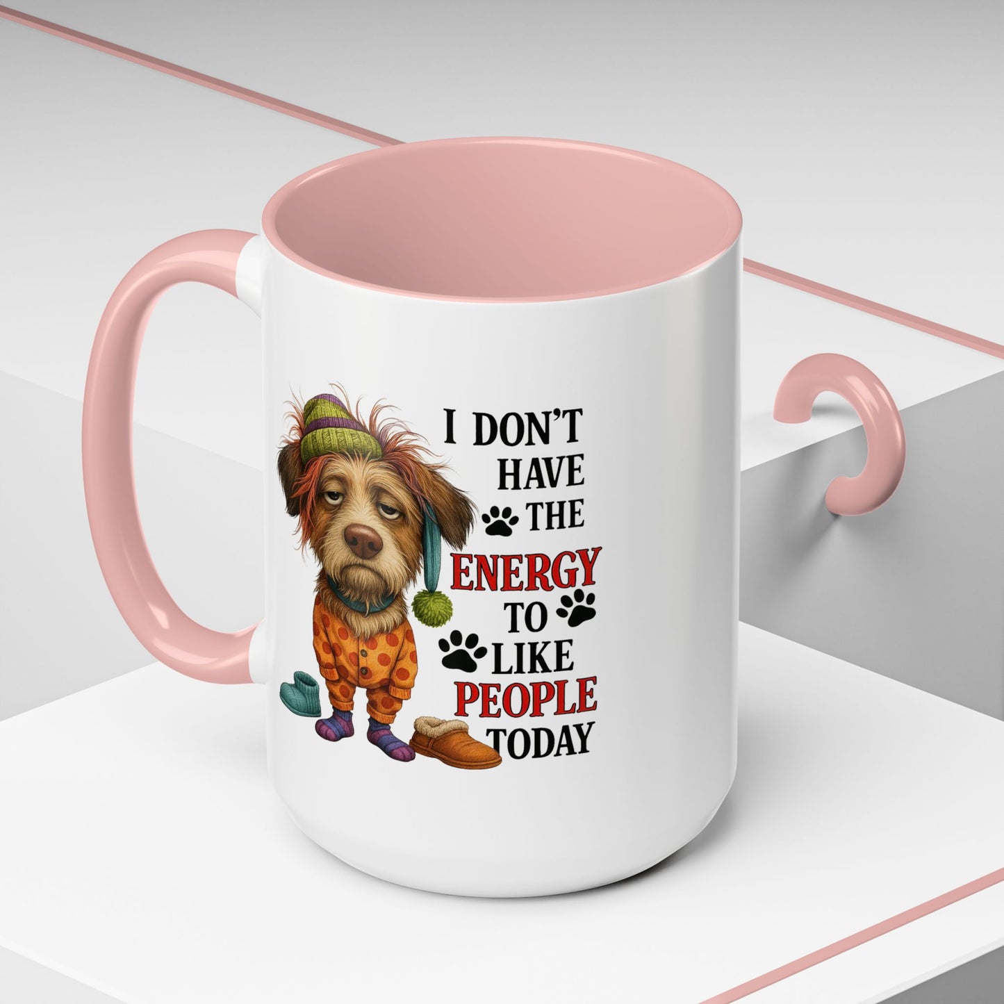 Animal Mug - I Don't Have The Energy