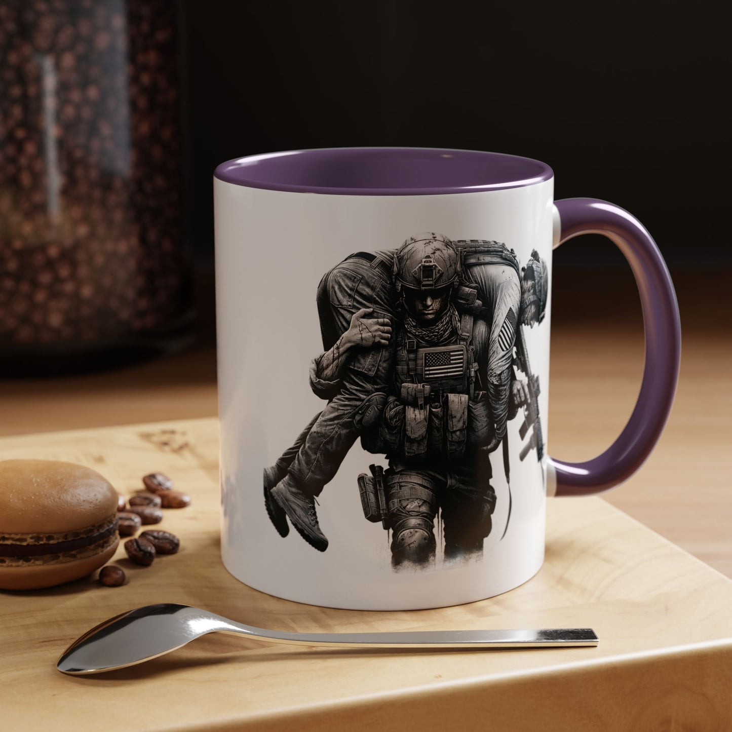 4th of July Mug - American Combat Soldiers