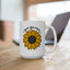 Mother's Day Mug - Love You Mom Sunflower