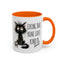 Humor Mug - Living That Nine Lives