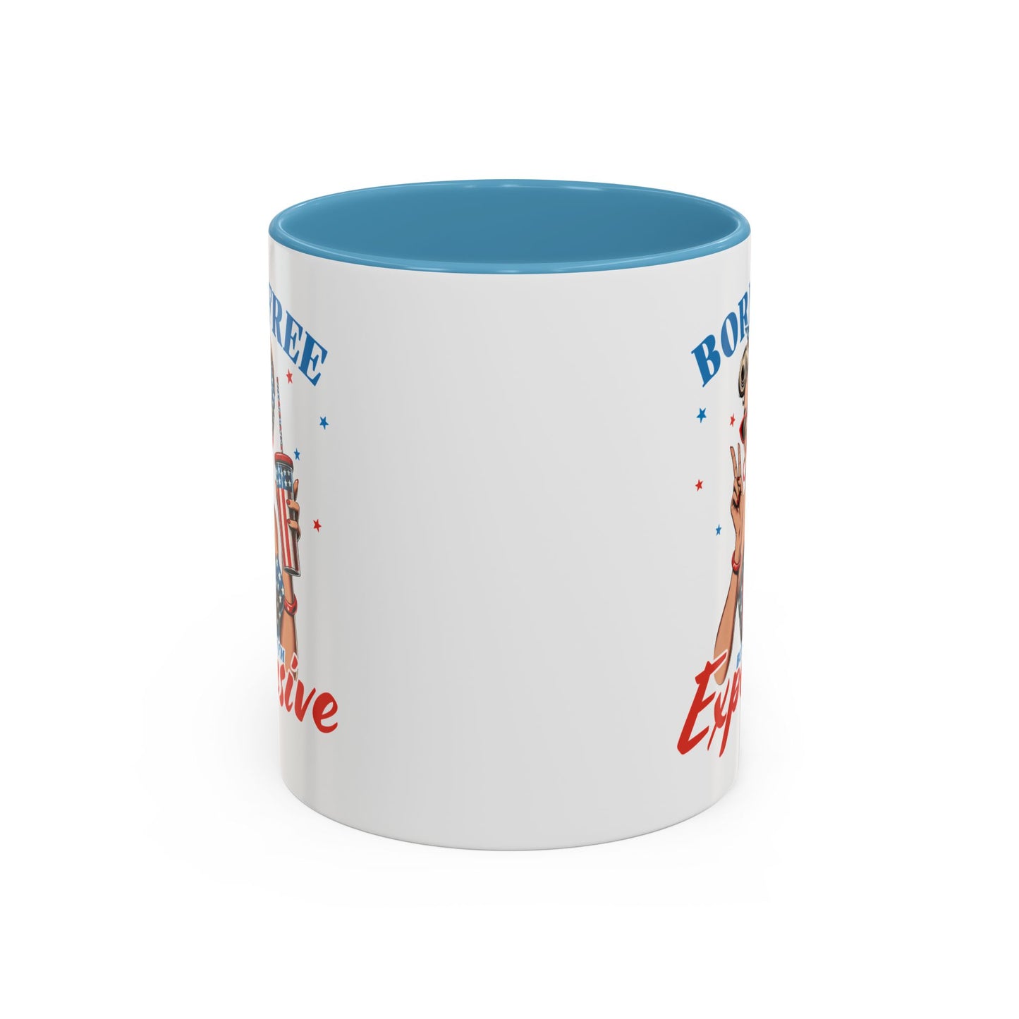 4th of July Mug - Born Free But Now I'm Expensive