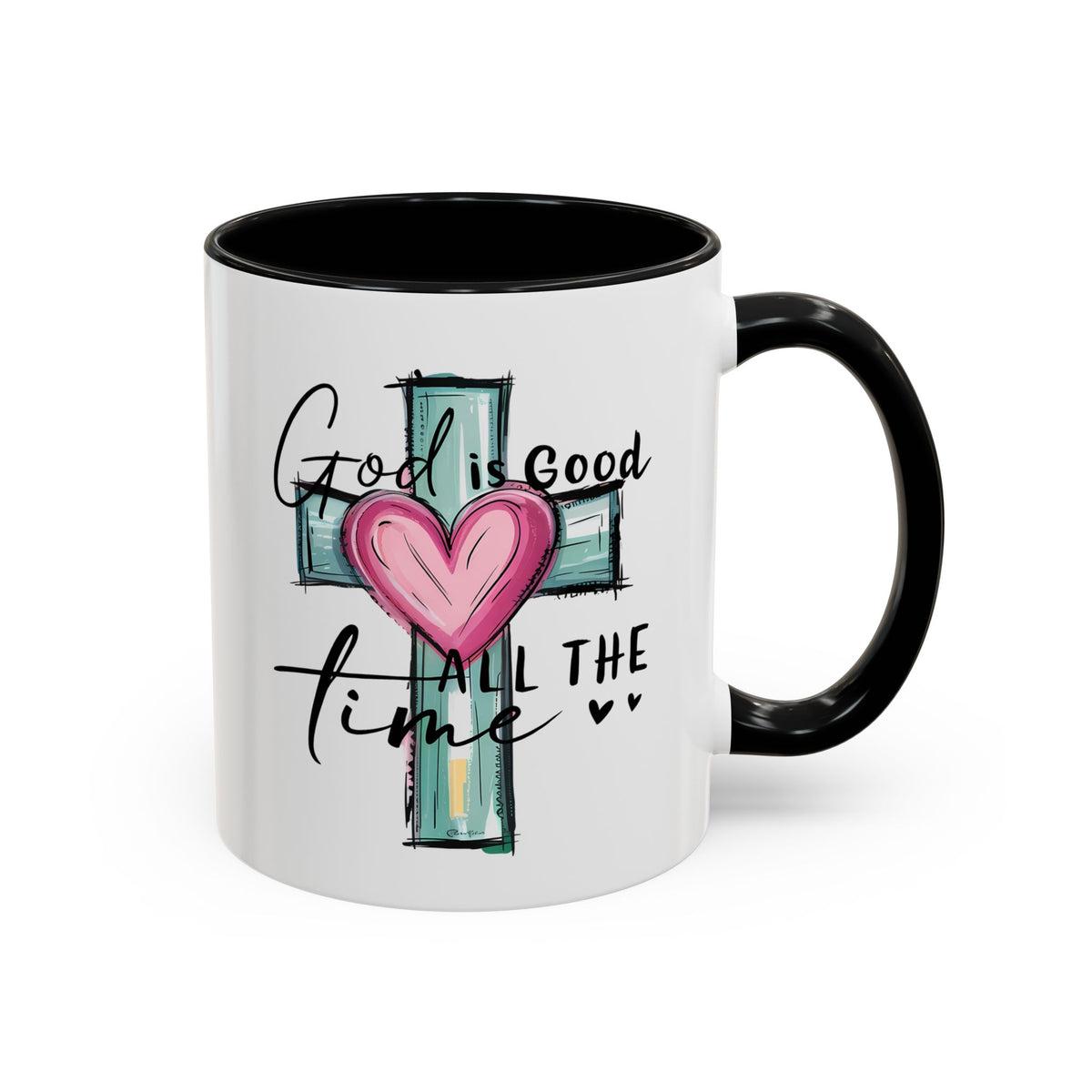 Religious Mug - God Is Good Cross
