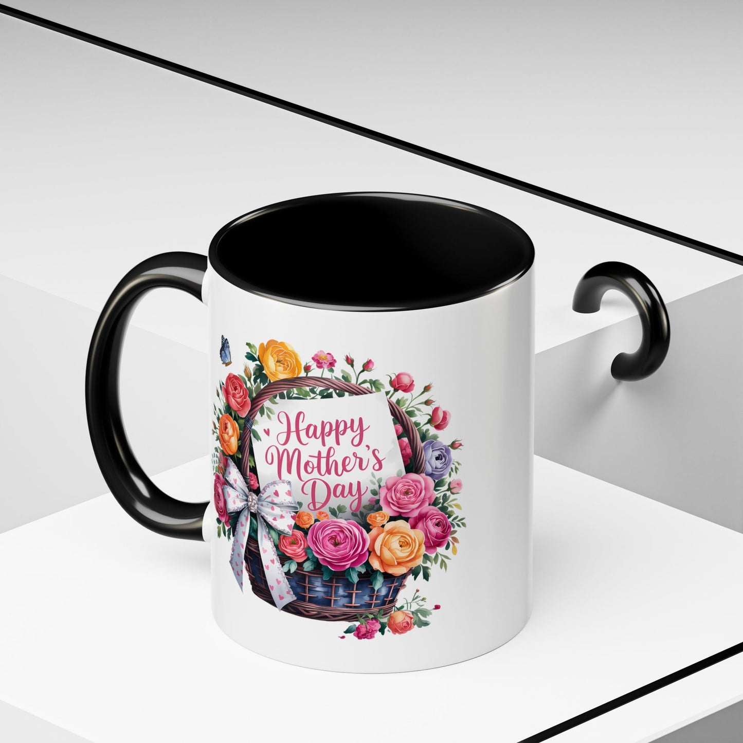 Mother's Day Mug - Happy Mother's Bouquet