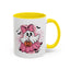 Halloween Mug - Ghost With Pink Bow