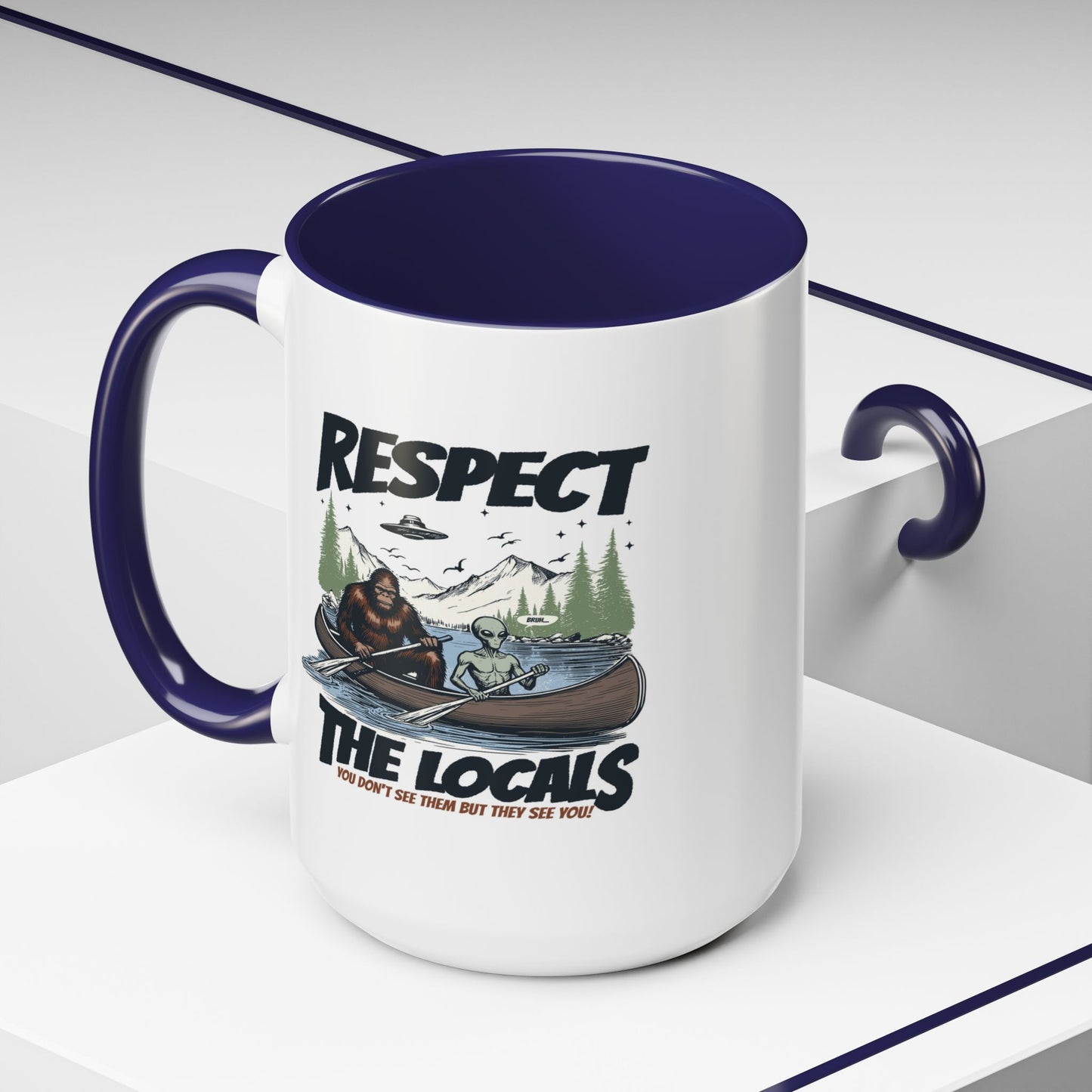 Alien Mug - Respect The Locals