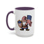 4th of July Mug - American Gnome 5