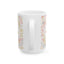 Birthday Mug - Happy Birthday Floral Circle