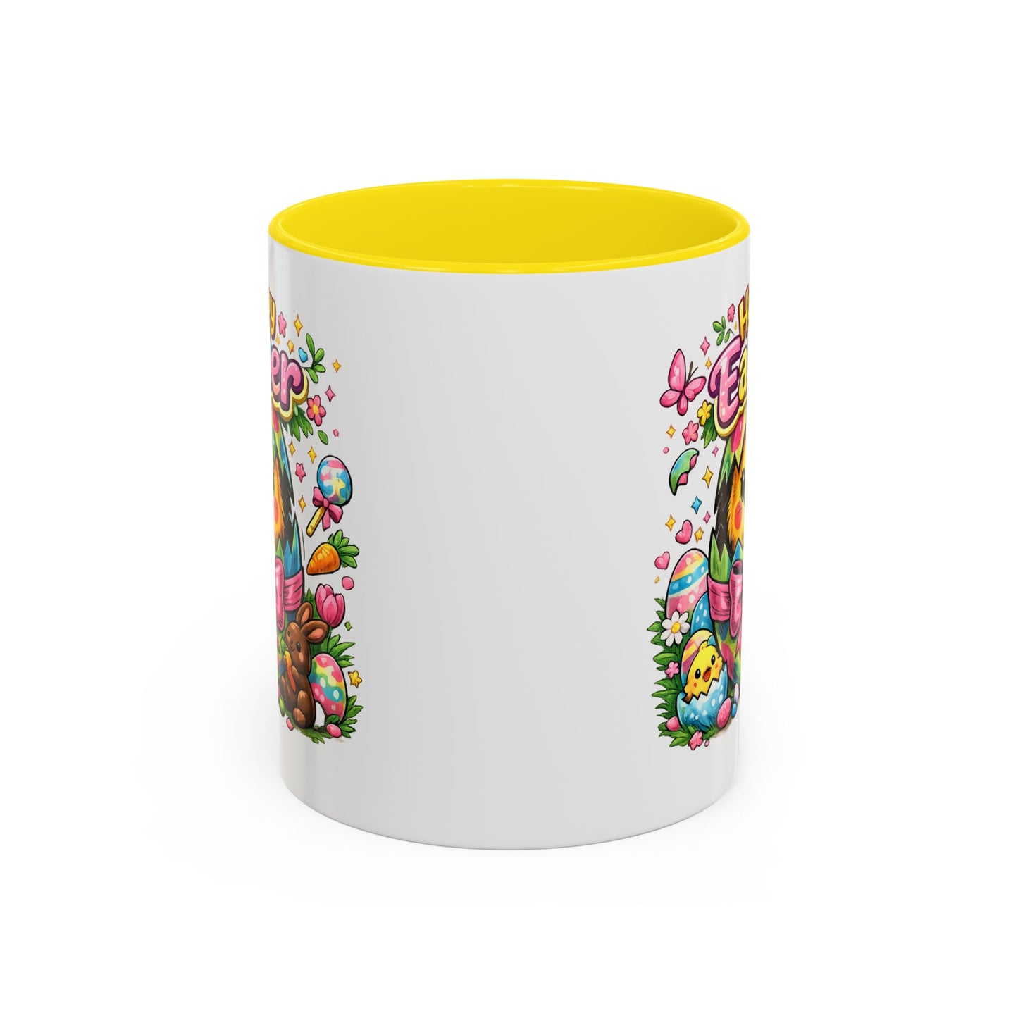 Easter Mug - Happy Easter Chics & Bunny