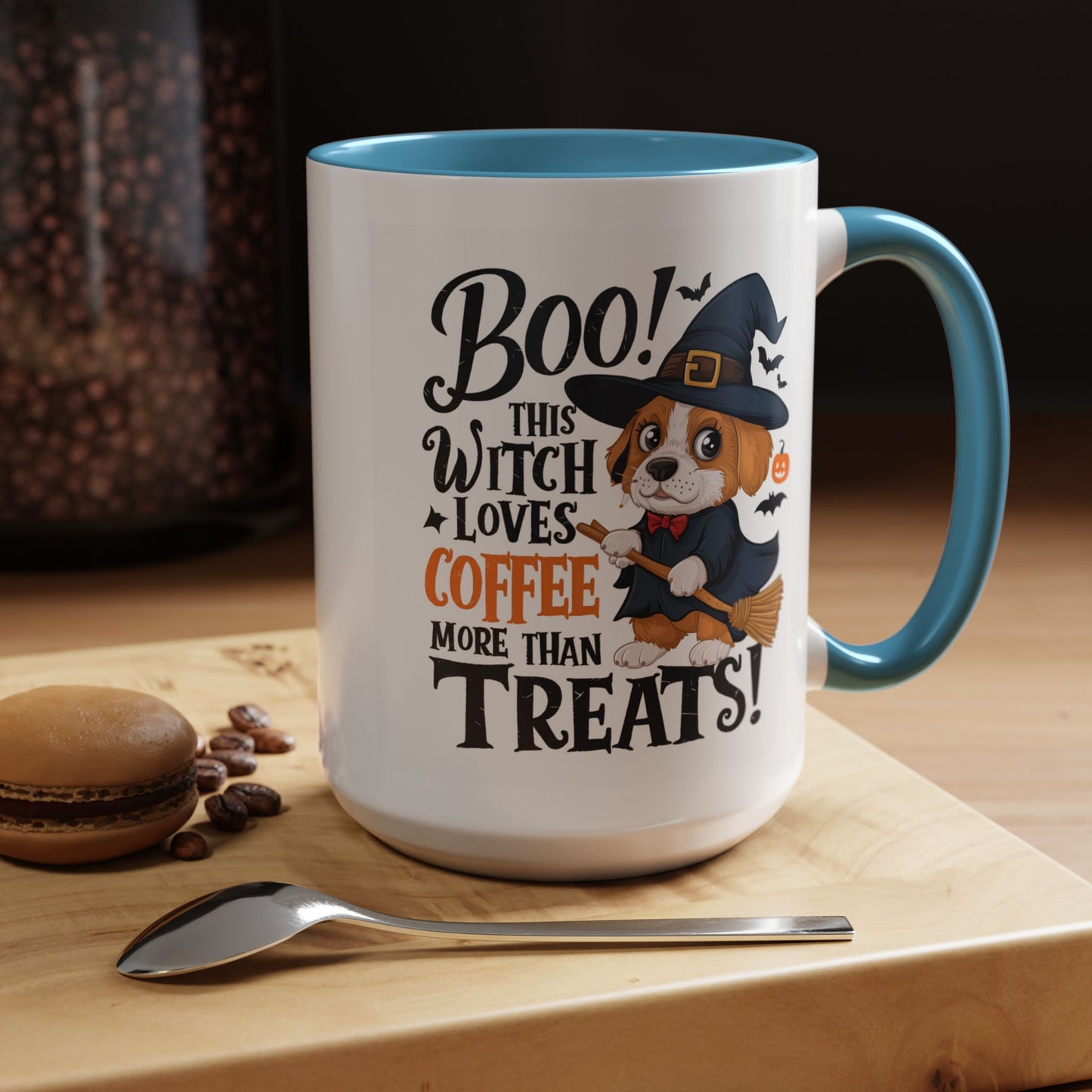 Halloween Mug - Puppy Witch