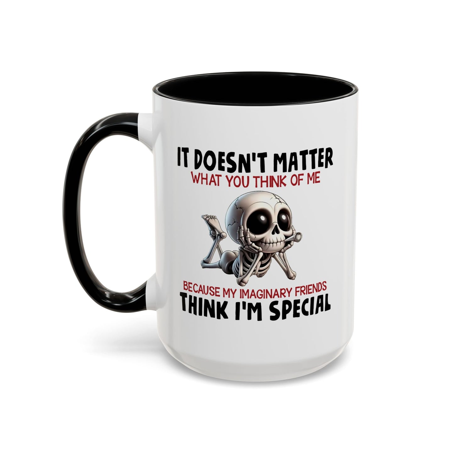 Humor Mug - It Doesn't Matter What You Think of Me