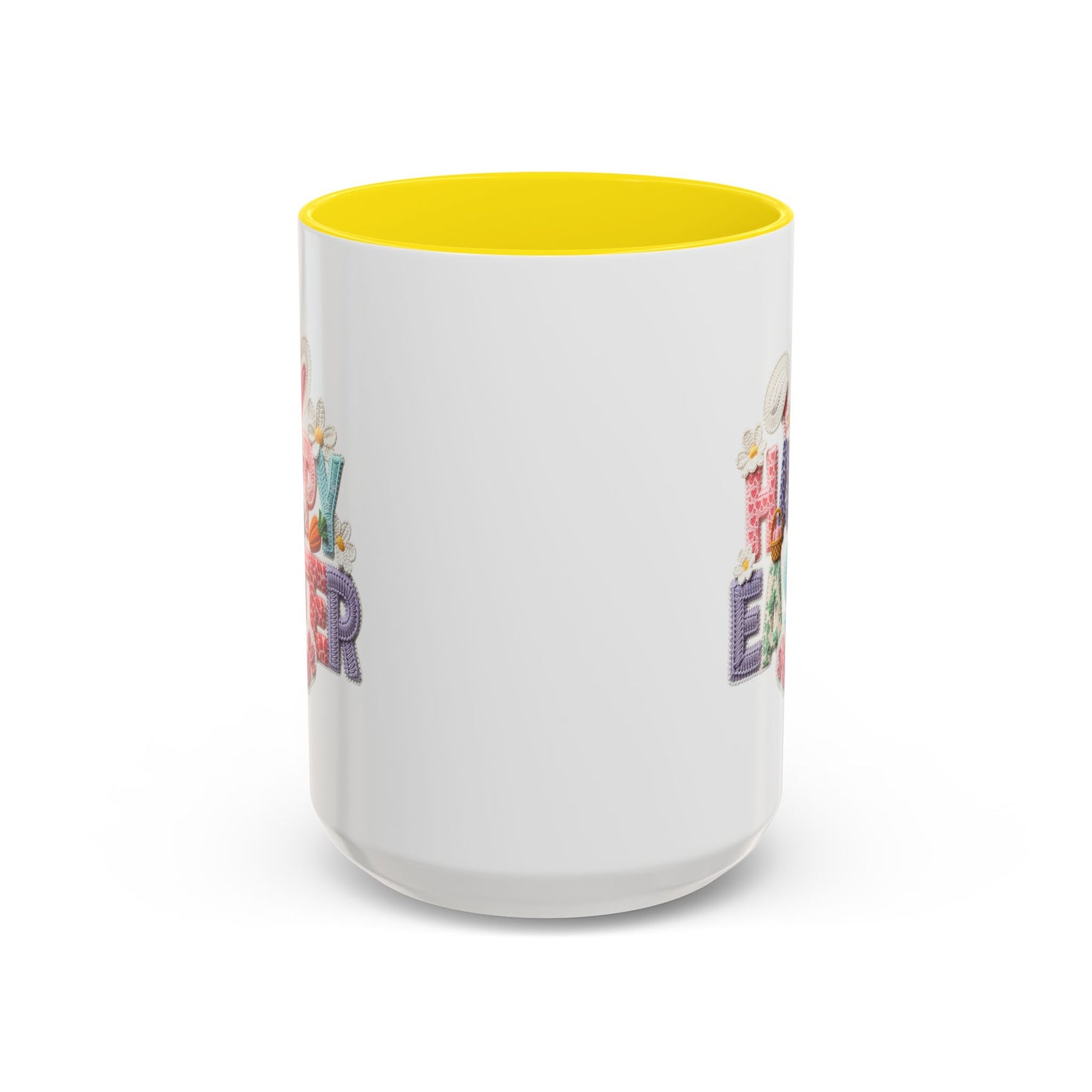 Easter Mug - Happy Easter Latch Yarn