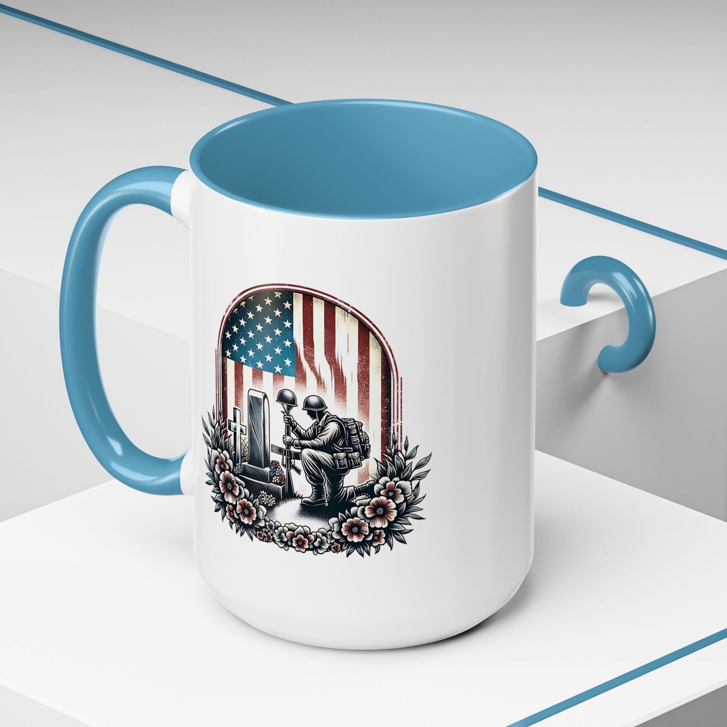 4th of July Mug - Fallen Soldier Memorial