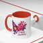 Birthday Mug - Butterfly Flowers