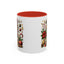 Christmas Mug - Snowman with Christmas Decorations