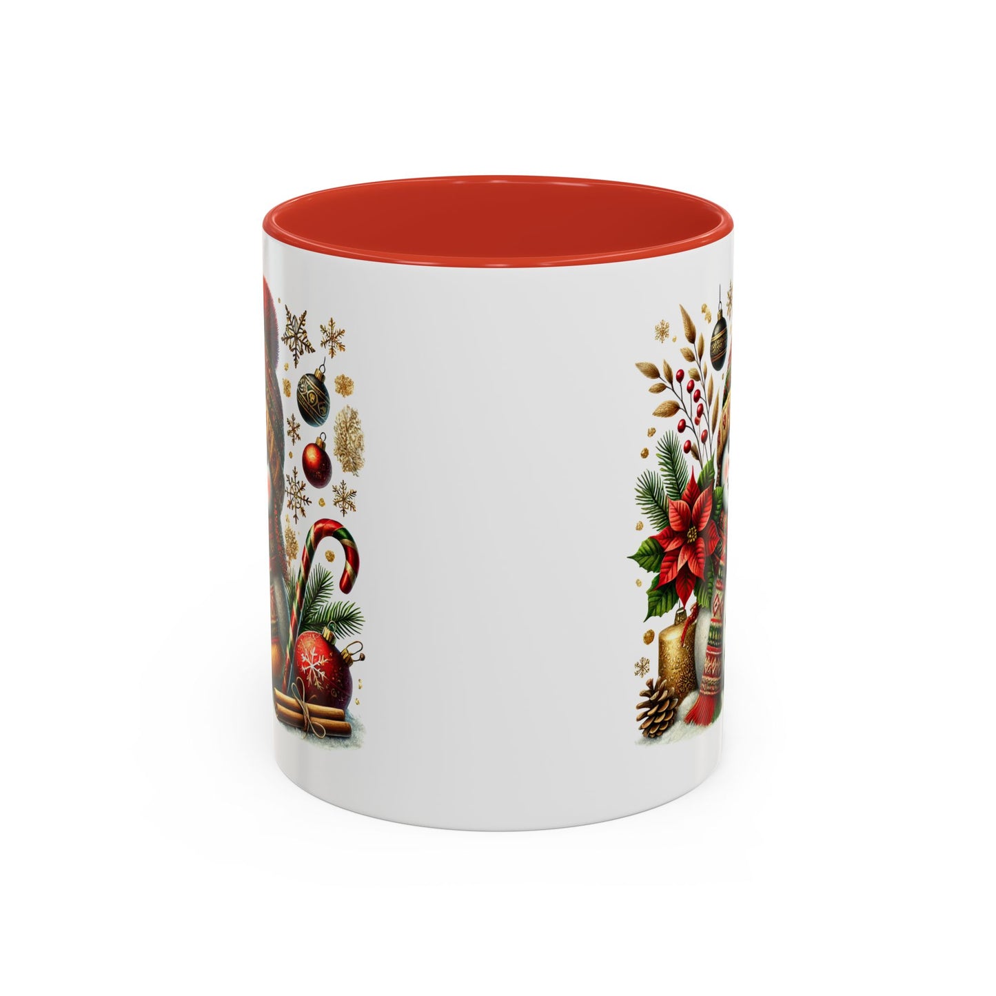 Christmas Mug - Snowman with Christmas Decorations