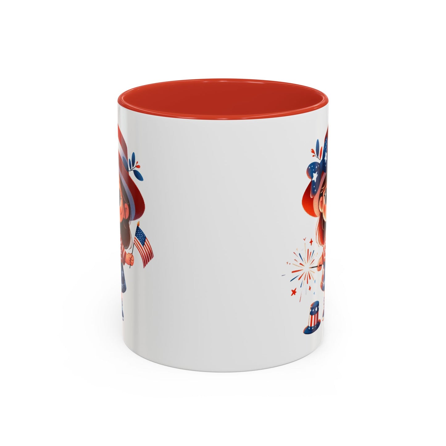 4th of July - American Girl Flag