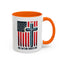 Religious Mug - One Nation Flag Cross