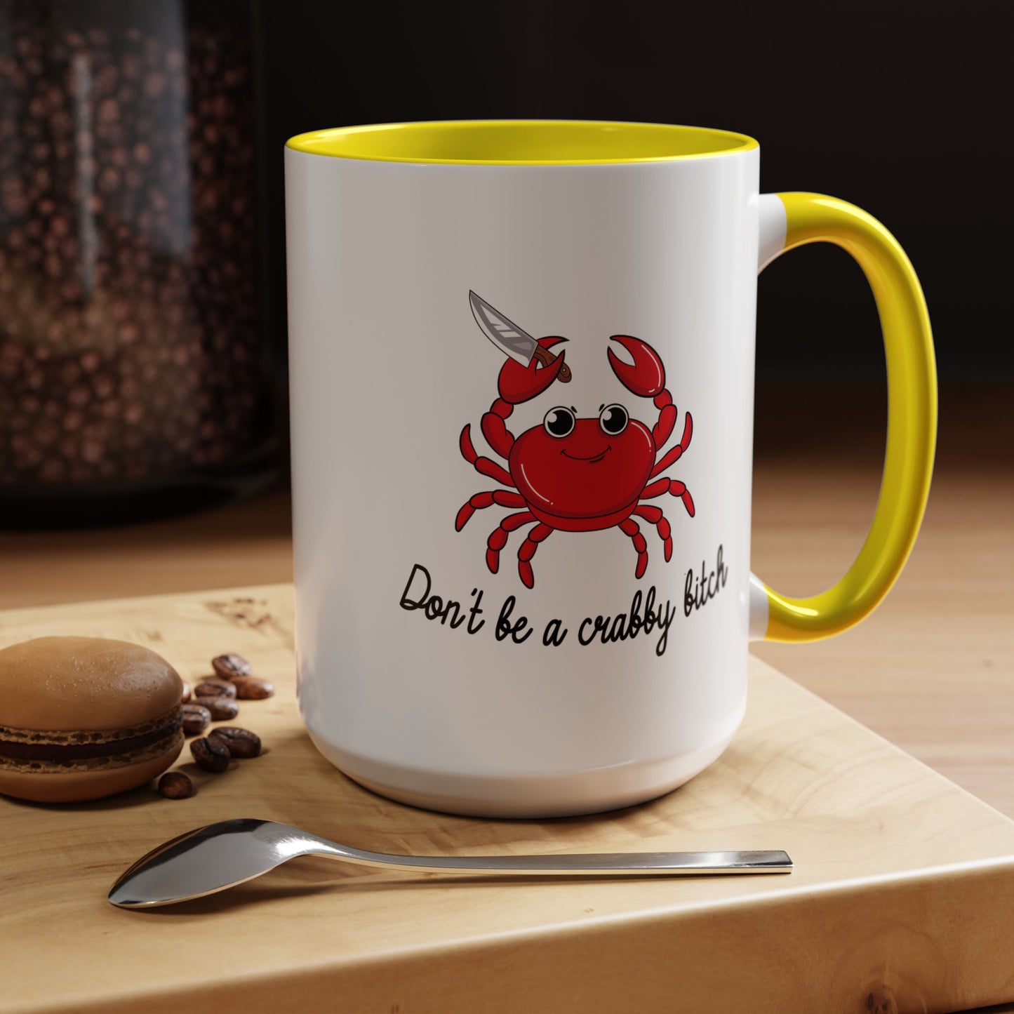 Adult Mug - Don't Be A Crabby Bitch