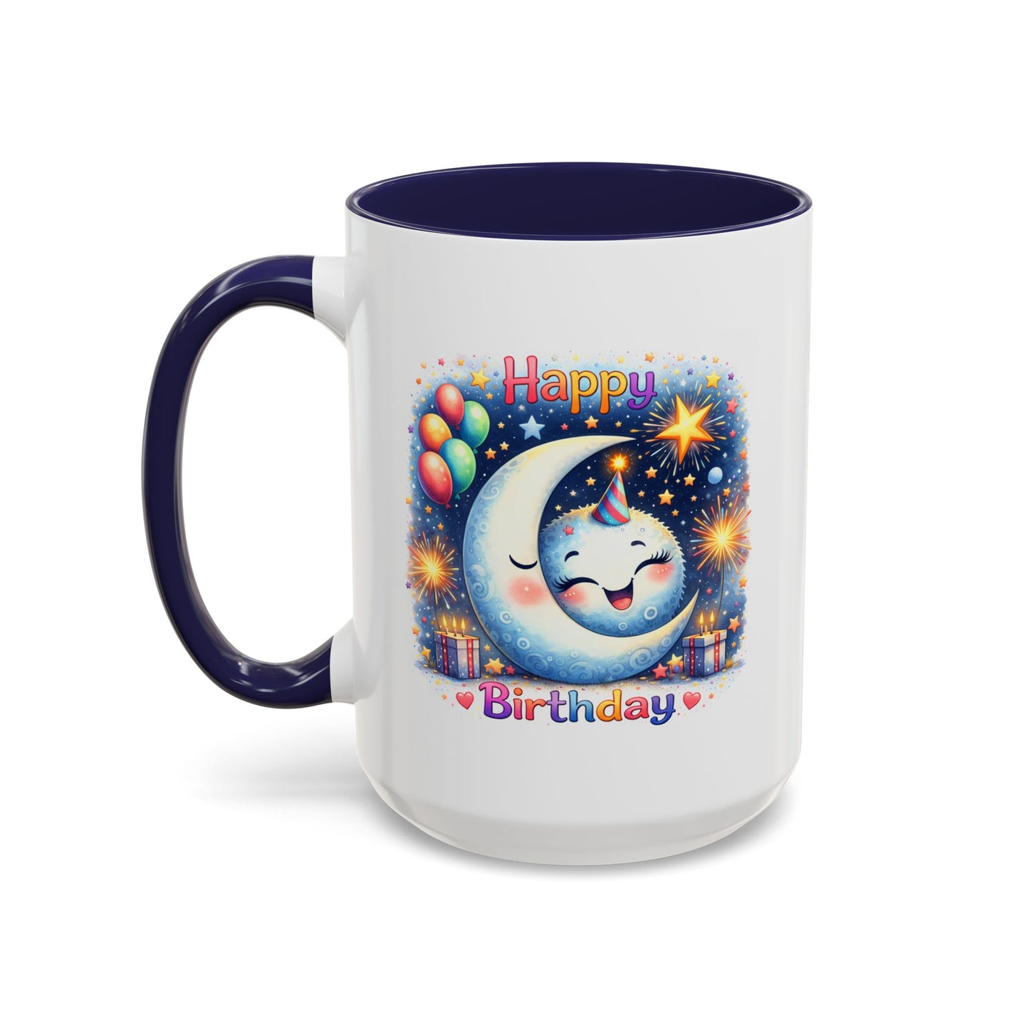 Birthday Mug - Moon and Stars