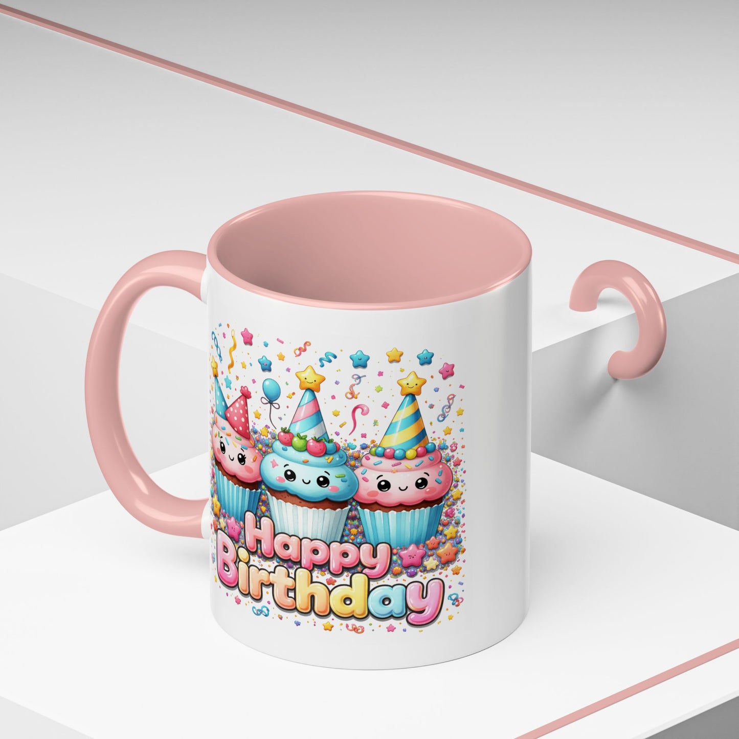 Birthday Mug - Cute Cupcakes