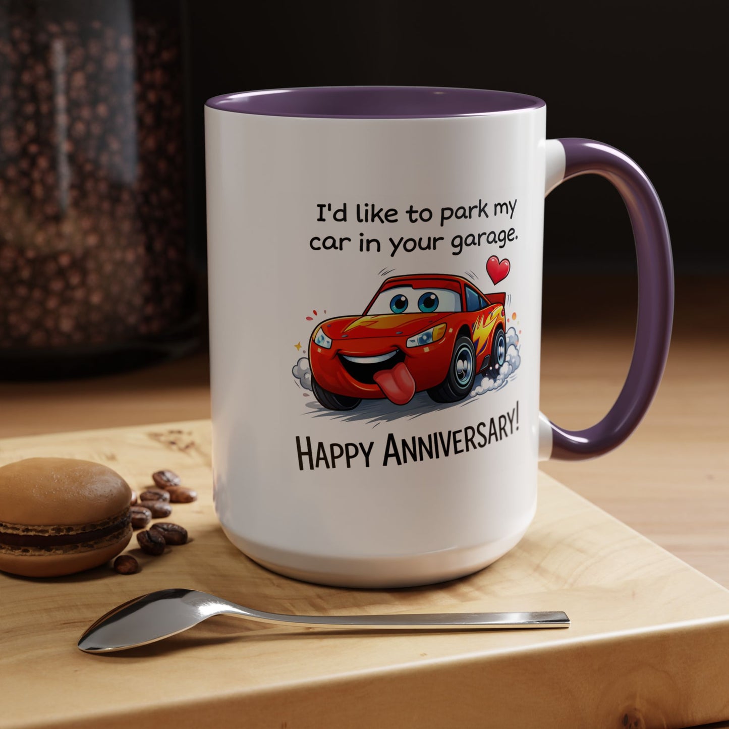 Anniversary Mug - I'd Like To Park