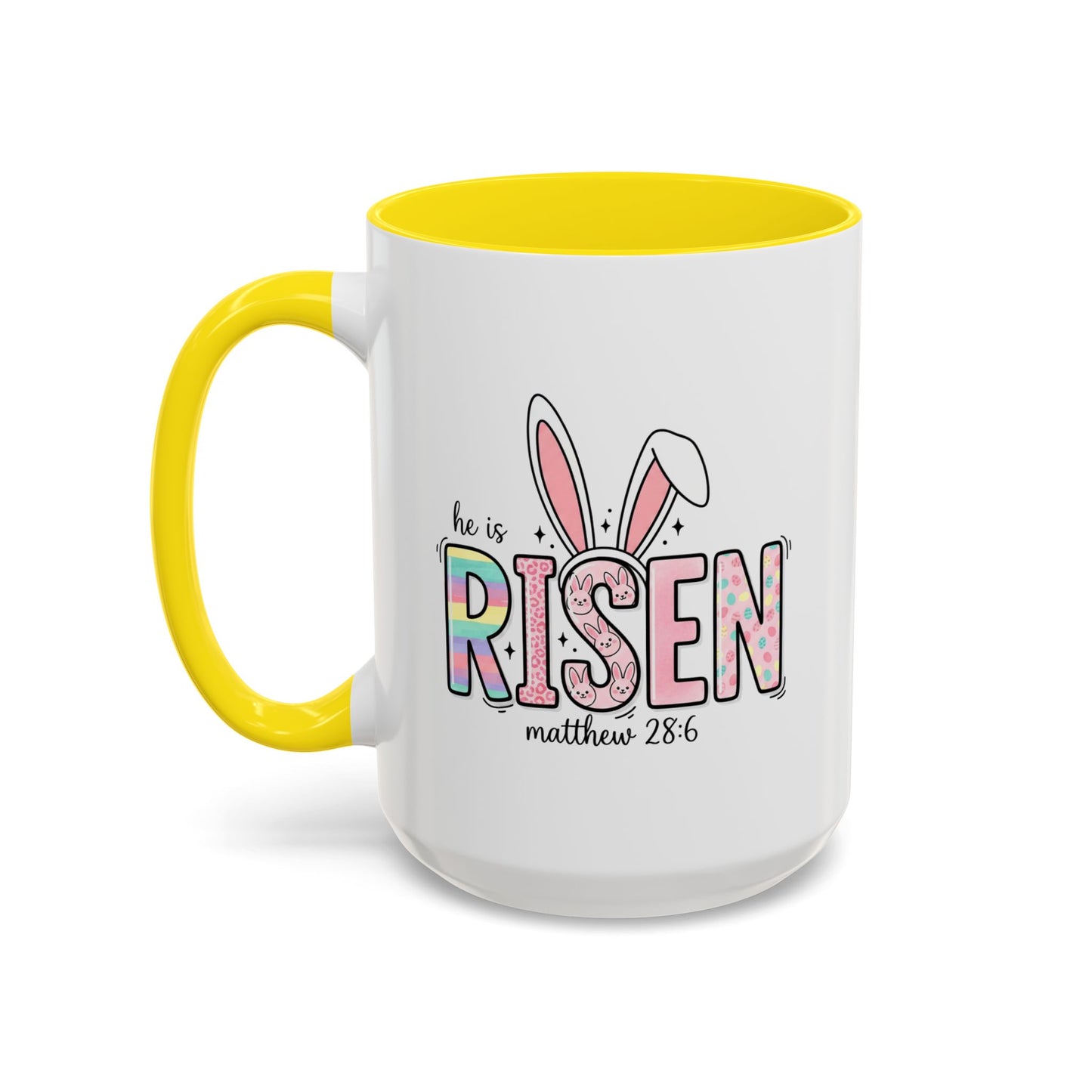 Easter Mug - He Is Risen Bunny
