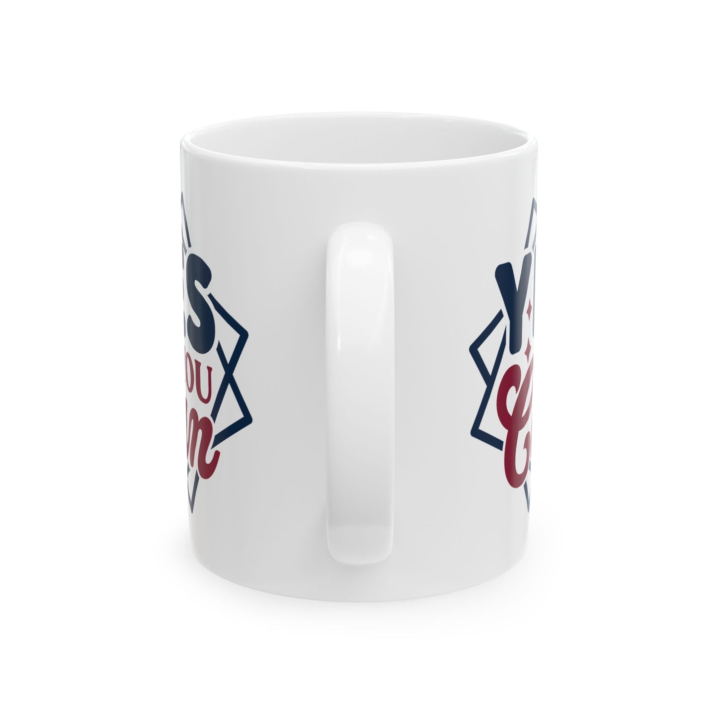 Motivation Mug - Yes You Can Squares