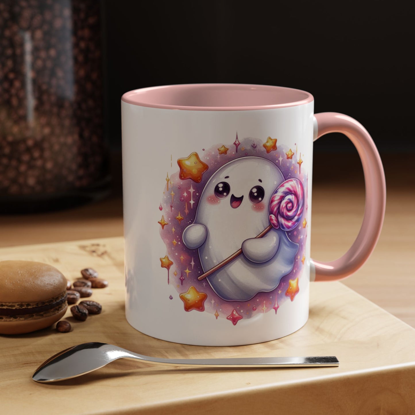 Halloween Mug - Spooky Ghost With Lolly