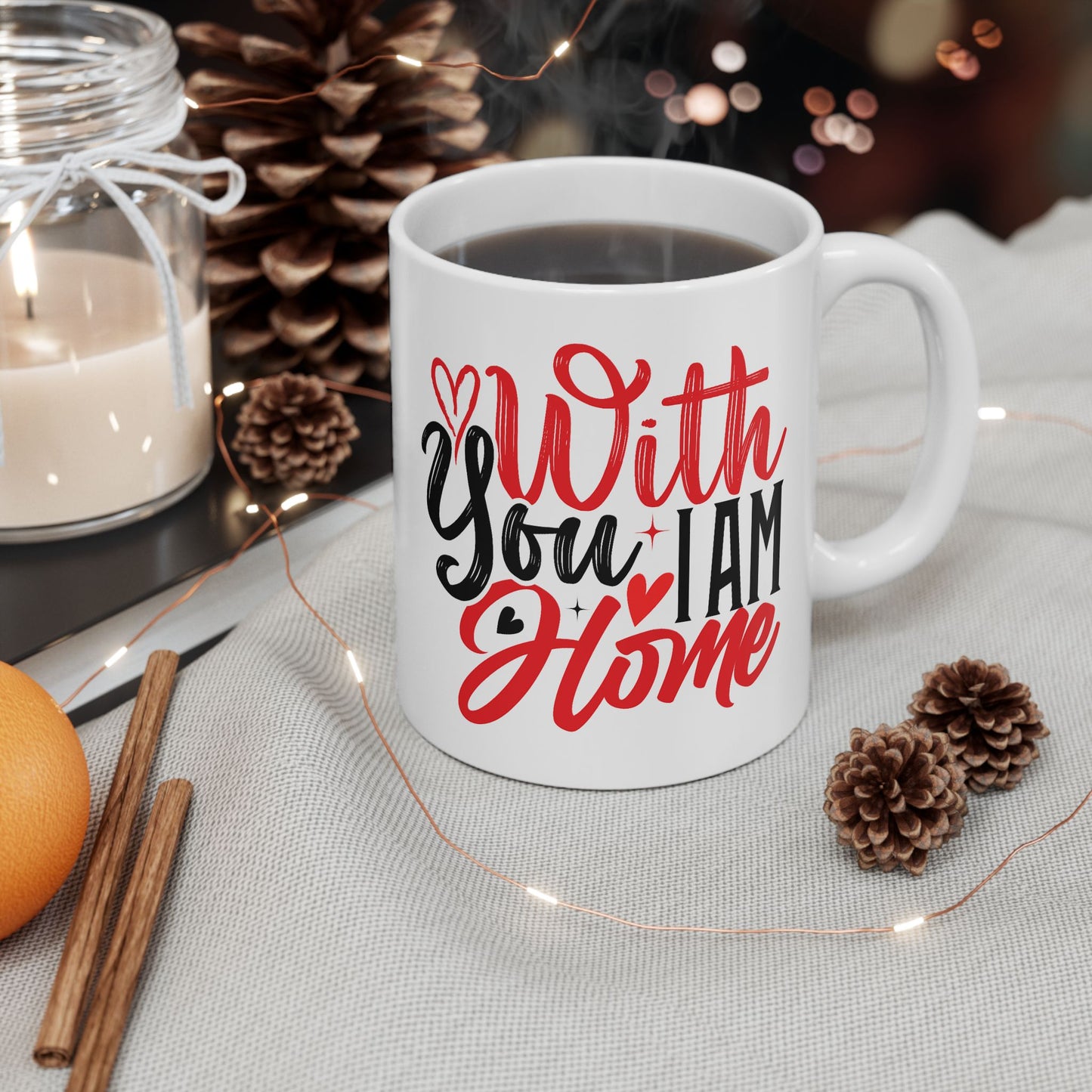 Anniversary Mug - With You I Am Home