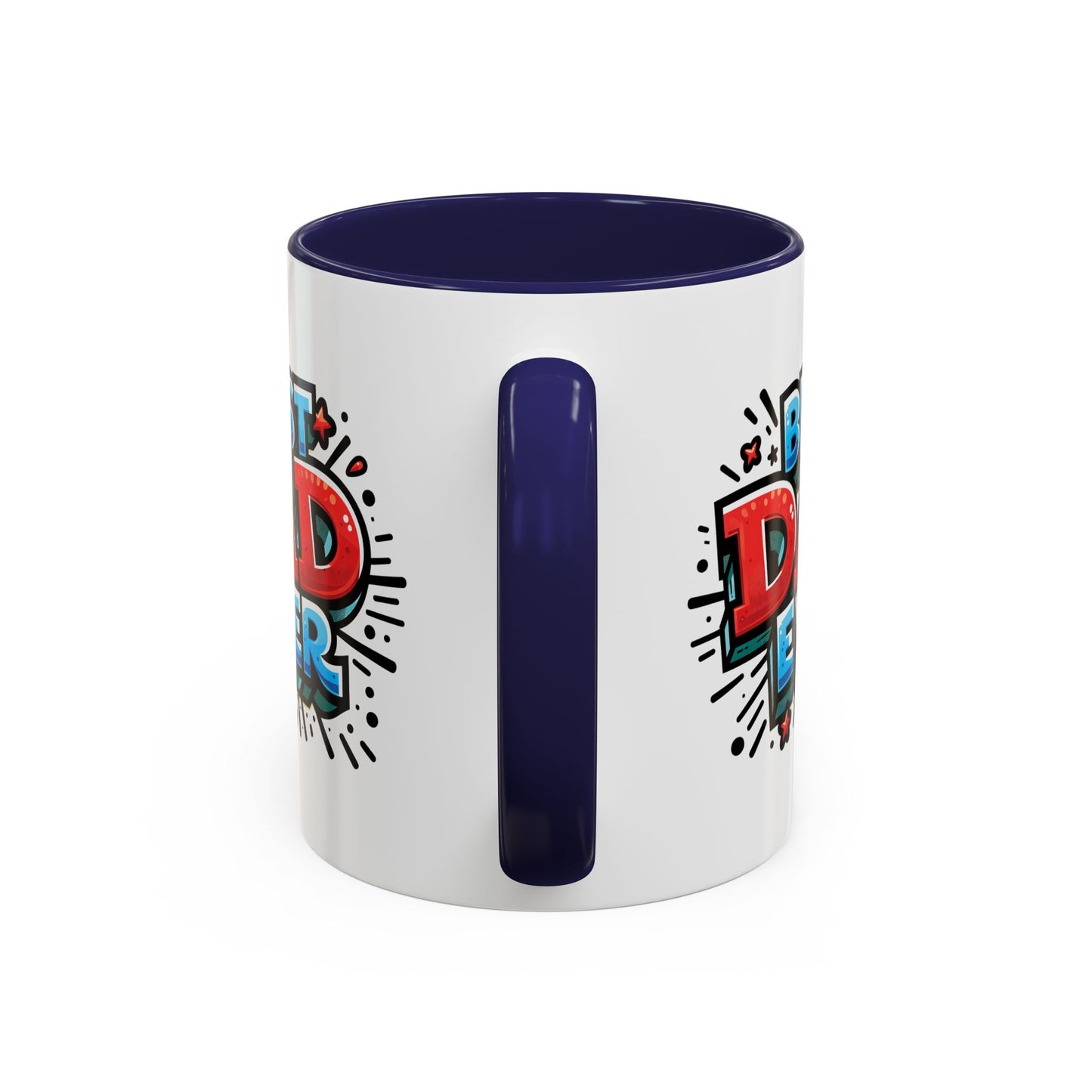 Father's Day Mug - Best Dad Ever Grafitti