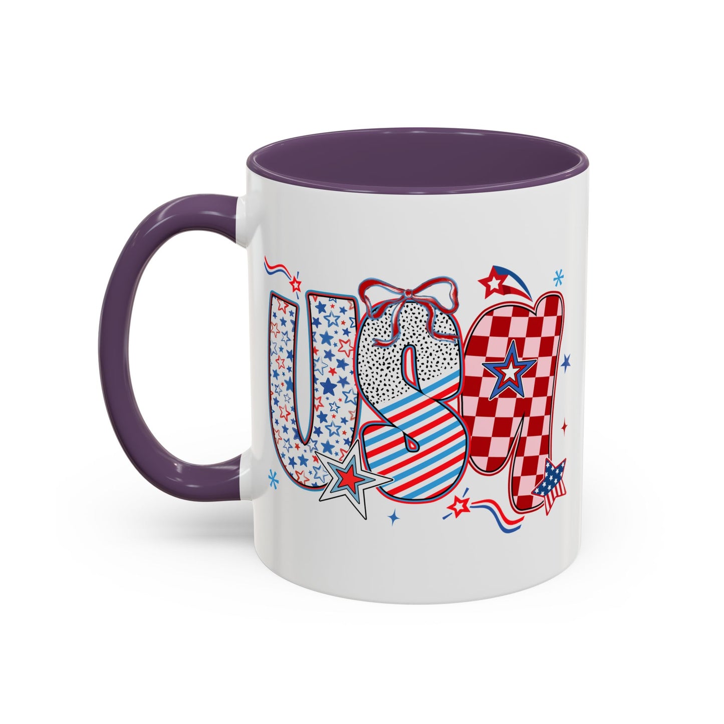 4th of July Mug - USA Coquette
