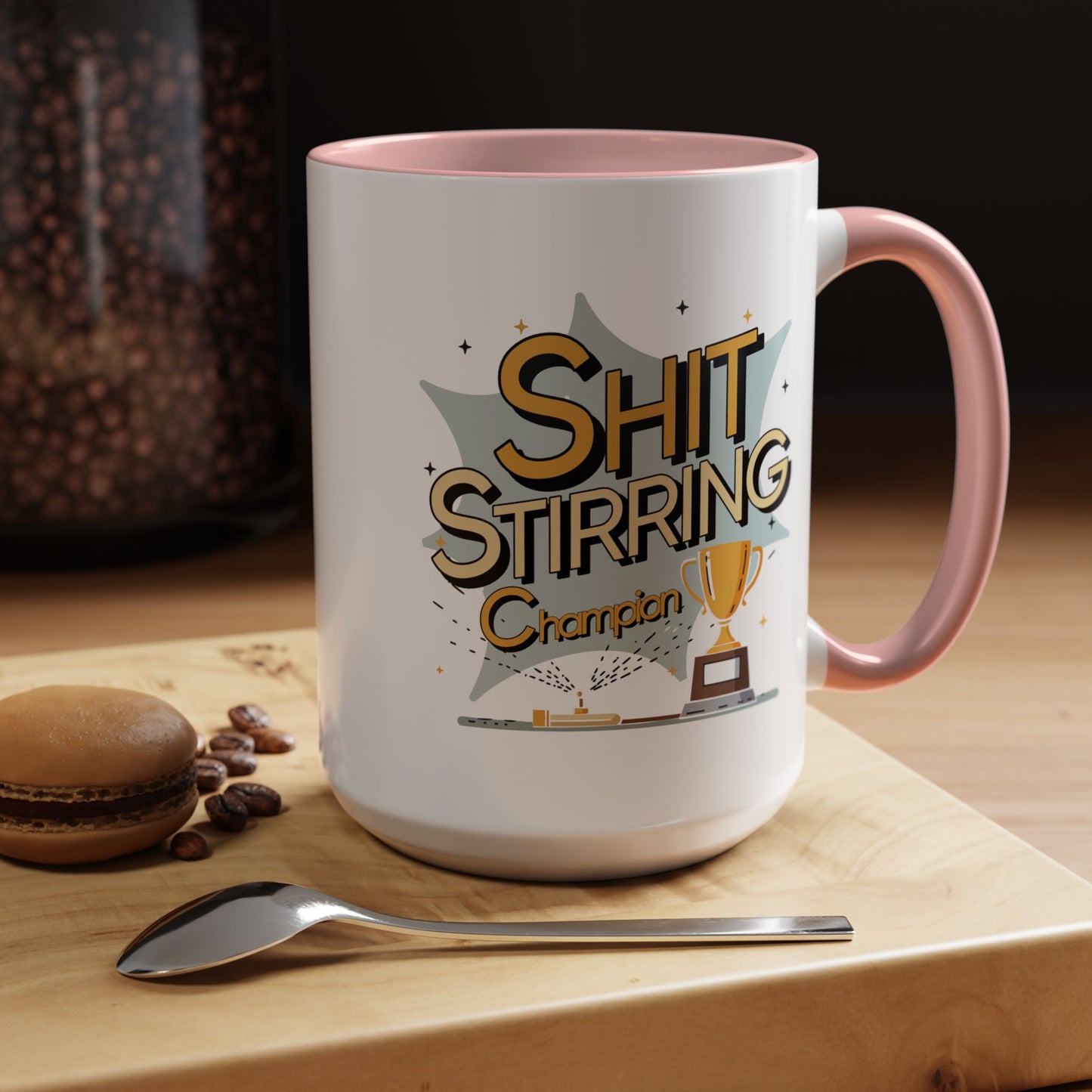 Adult Mug - Shit Stirring Champion