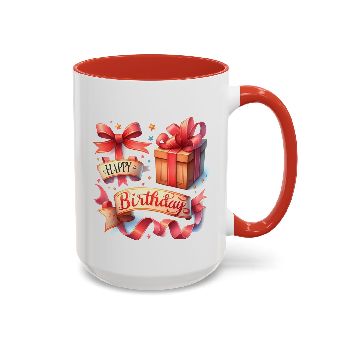 Birthday Mug - Present Ribbon