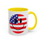 4th of July Mug - America Smiley Face
