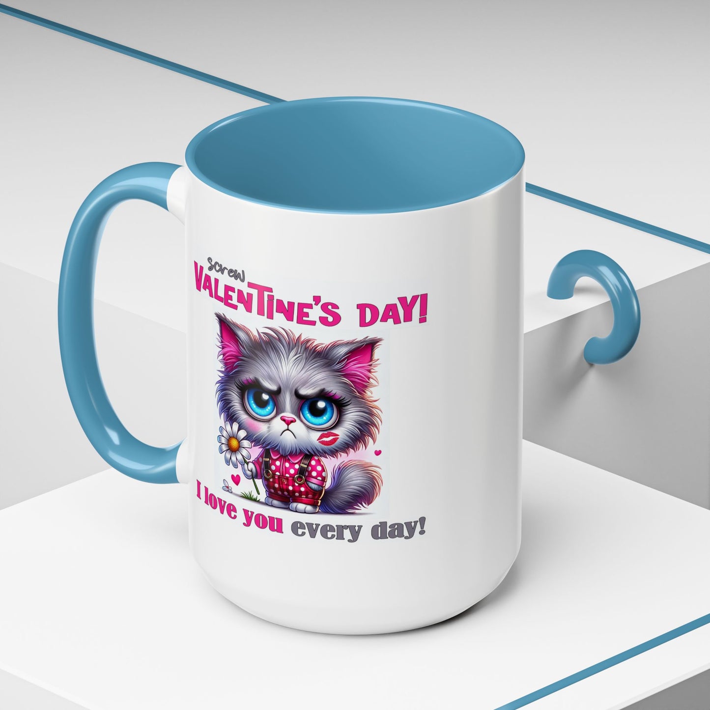 Animal Mug - Screw Valentine's Day
