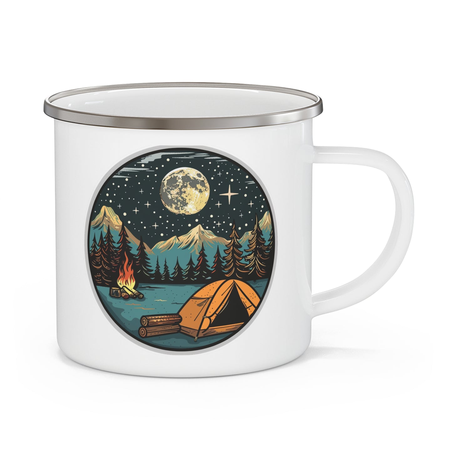 Adventure Mug - Camping Landscape 4