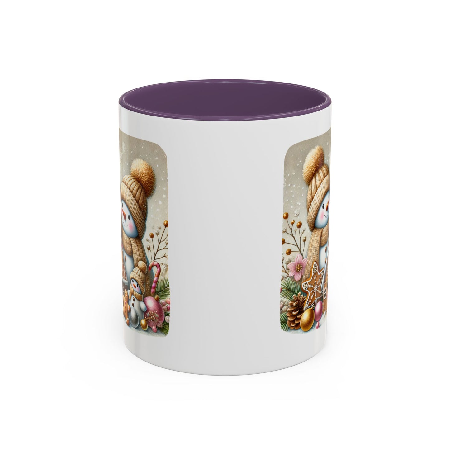 Christmas Mug - Gingerbread Snowman Family 2